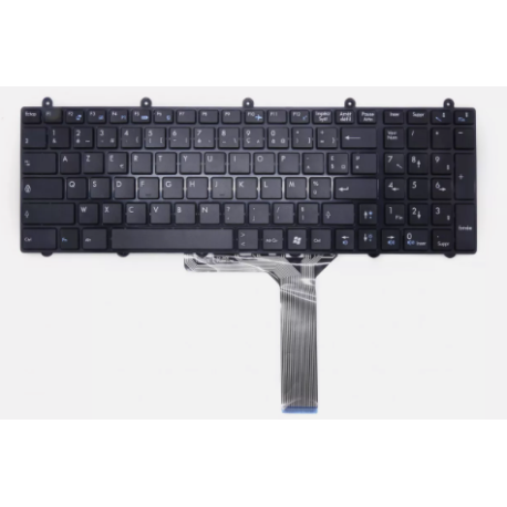 CLAVIER AZERTY NEUF MSI GT60 GT70 GT780 GT783 GX780  - V123322BK1 - S1N-3EFR281-SA