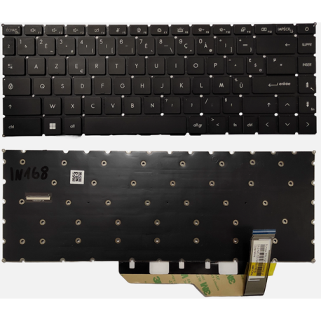 CLAVIER AZERTY RETROECLAIRE...