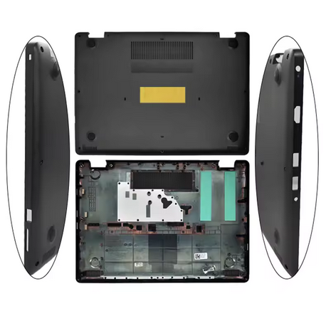 COQUE INFERIEURE NOIRE DELL...