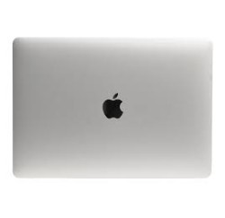 ENSEMBLE VITRE TACTILE + ECRAN LCD + COQUE APPLE MacBook Air 13 A1932 Retina  fin 2018 SILVER Gar.6 mois