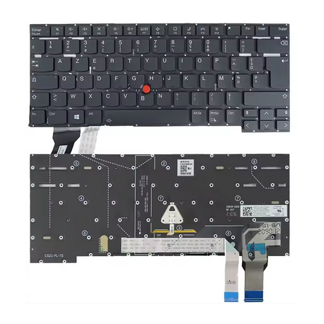 CLAVIER AZERTY RETROECLAIRE...