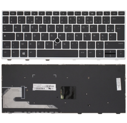 CLAVIER AZERTY HP Elitebook 730 G6 735 G6 - L13698-051 L07676-051 V162726CK1 FR