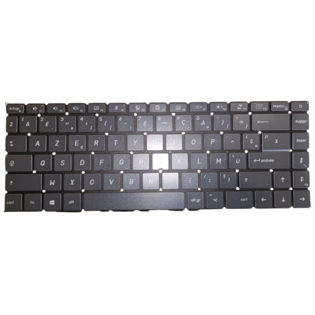 CLAVIER AZERTY RETROECLAIRE...
