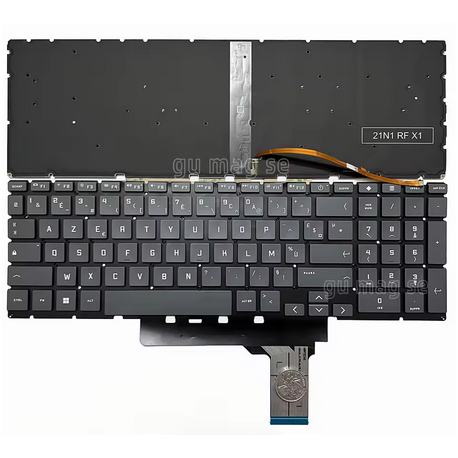 CLAVIER AZERTY RETROECLAIRE...