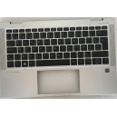 CLAVIER AZERTY + COQUE SILVER HP EliteBook x360 830 G7 - M03903-051