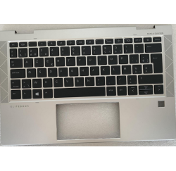 CLAVIER AZERTY + COQUE SILVER HP EliteBook x360 830 G7 - M03903-051