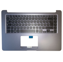CLAVIER AZERTY + COQUE GRIS FONCE ASUS S510UA - 90NB0FY2-R32FR2 - Gar 6 mois