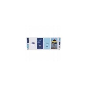 CARTOUCHE HP UV LIGHT CYAN DesignJet 5000 - No83