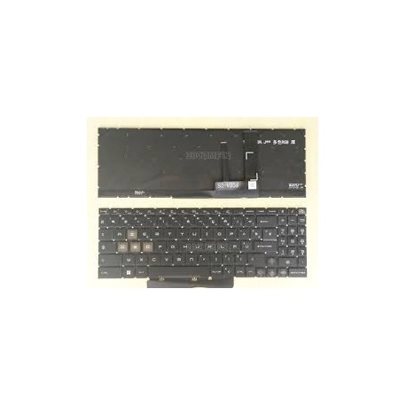 CLAVIER AZERTY RETROECLAIRE...