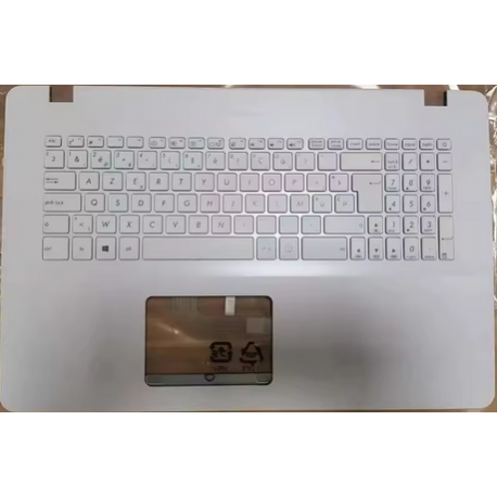 CLAVIER AZERTY + COQUE BLANCHE ASUS X705UA - 90NB0EV3-R31FR0 Gar 6 mois