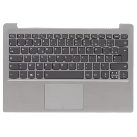 CLAVIER AZERTY RETROECLAIRE + COQUE GRISE LENOVO ideapad 320S-13ikb - Gar 6 mois