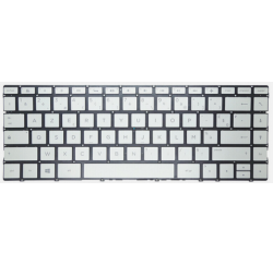 CLAVIER AZERTY SILVER RETROECLAIRE HP ENVY 13-AD - 920694-051