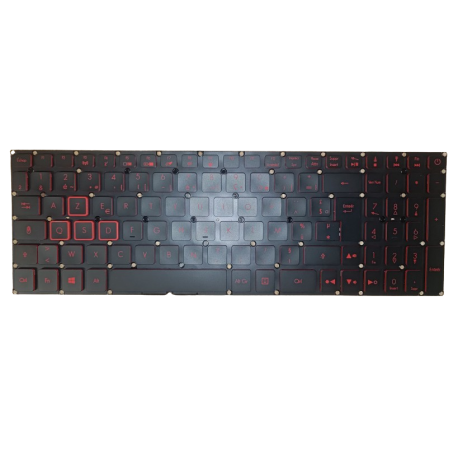 CLAVIER AZERTY RETROECLAIRE...