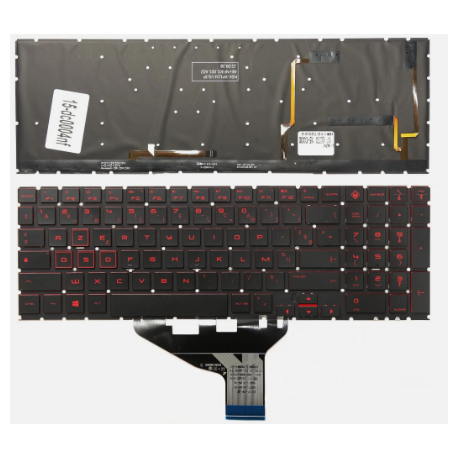 CLAVIER AZERTY RETROECLAIRE...