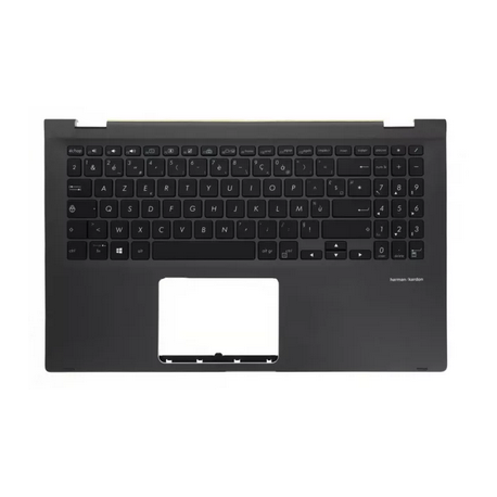 CLAVIER AZERTY RETROECLAIRE + COQUE GRISE ASUS Zenbook Flip 15 UX562FA - 90NB0LK1-R30FR0