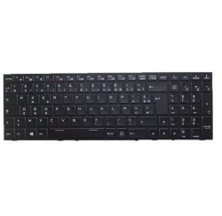 CLAVIER AZERTY RETROECLAIRE GIGABYTE Sabre 15, Sabre 17, RC55, CLEVO P650RX - MP-13H86F0J430C 6-80-P65S0-060-1