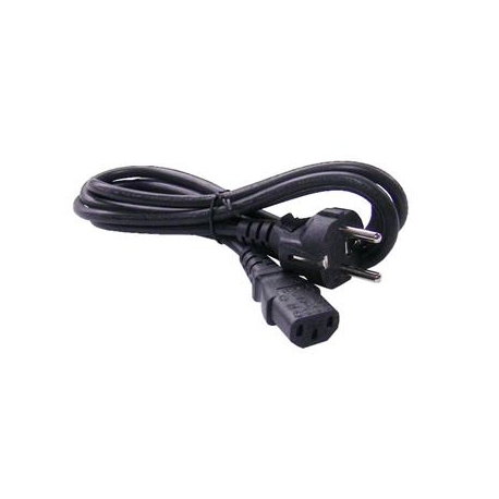 Cordon électrique neuf secteur standard - Noir 1.80m