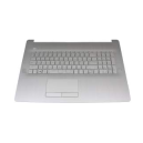 CLAVIER AZERTY + COQUE GRISE NSV HP 17-BY, 17-CA  - L92785-051