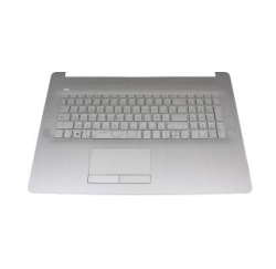 CLAVIER AZERTY + COQUE GRISE NSV HP 17-BY, 17-CA  - L92785-051