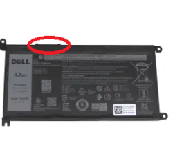BATTERIE MARQUE DELL Inspiron 3481, 3793, 5481 - YRDD6 1VX1H VM732 - Gar 6 mois