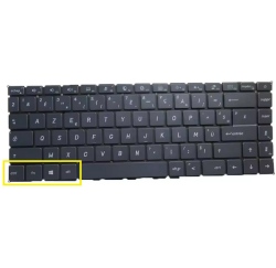 CLAVIER AZERTY RETROECLAIRE MSI MS-1551 Modern 15 a10