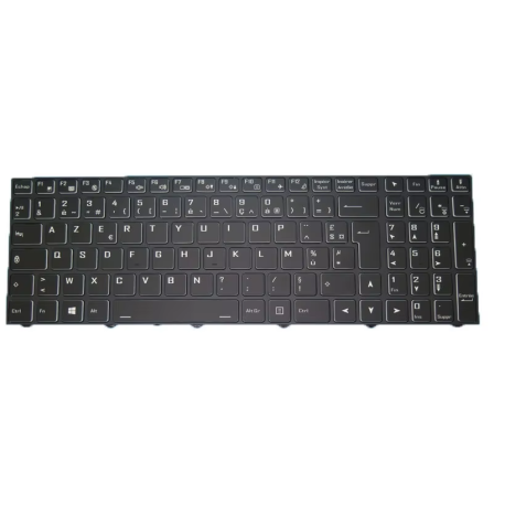 CLAVIER AZERTY RETROECLAIRE...