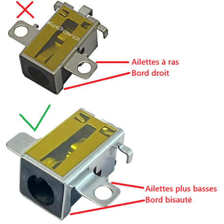 CONNECTEUR DC JACK LENOVO...