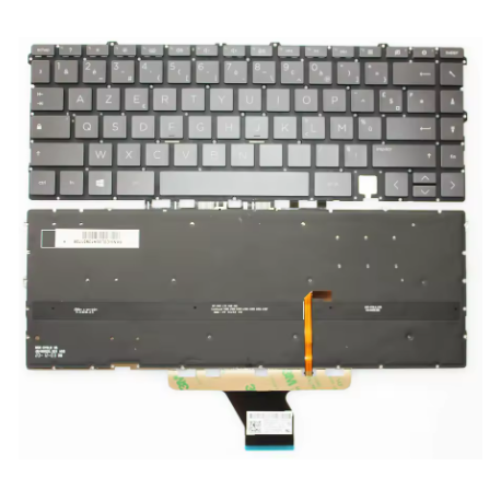 CLAVIER AZERTY RETROECLAIRE...