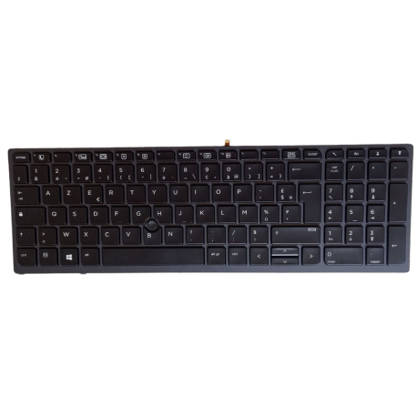 CLAVIER AZERTY RETROECLAIRE...