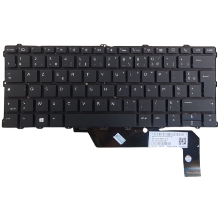 CLAVIER AZERTY RETROECLAIRE...