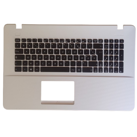 CLAVIER AZERTY NEUF + COQUE ASUS R752LK, F751MA, K751MA, X751LD - 90NB04I2-R31FR1