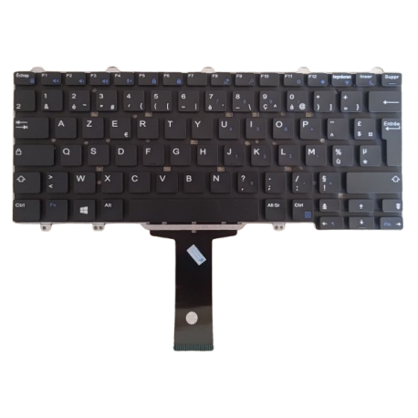 CLAVIER AZERTY NEUF DELL LATITUDE E7480, 7480 - FTTYH 0FTTYH NSK-LKAUW   Non Rétroéclairé