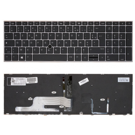 CLAVIER AZERTY RETROECLAIRE...