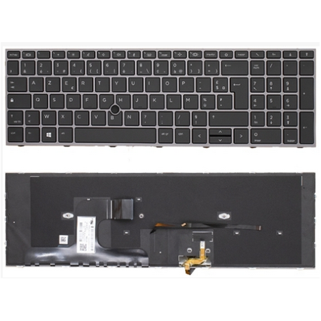 CLAVIER AZERTY RETROECLAIRE...