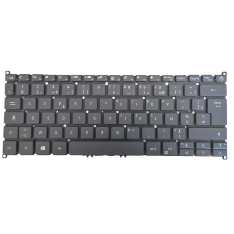 CLAVIER AZERTY RETROECLAIRE...