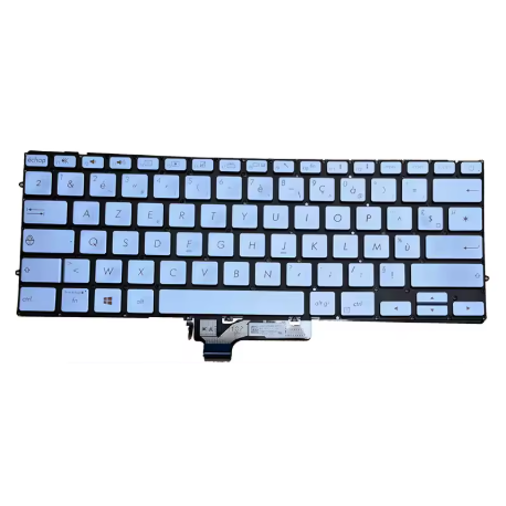 CLAVIER AZERTY RETROECLAIRE...