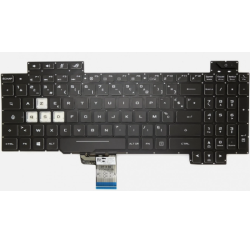CLAVIER AZERTY RETROECLAIRE ASUS ROG Hero II GL504GM GL504GS GL504GV GL504GW