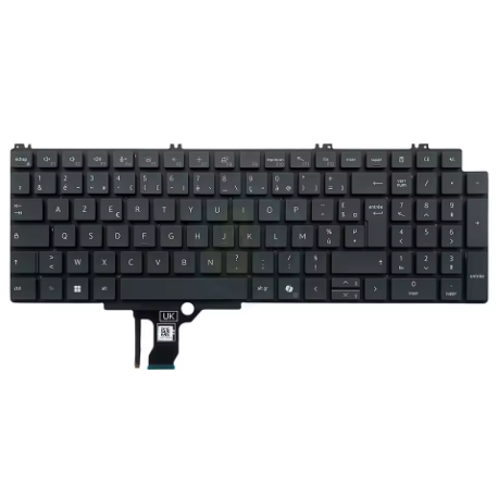 CLAVIER AZERTY RETROECLAIRE...