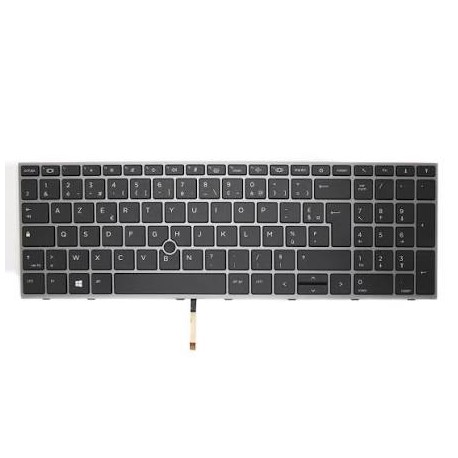 CLAVIER AZERTY RETROECLAIRE...