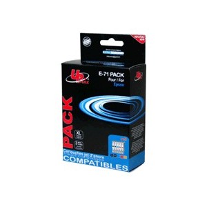 PACK CARTOUCHES Compatible EPSON 2 cartouches Noires et 1 cartouche CYAN/MAG/JAUNE -D78/DX4000/5000/6050