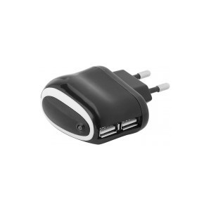 Chargeur USB 2 ports