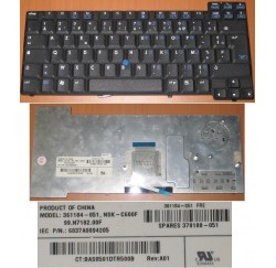 CLAVIER AZERTY NEUF HP Compaq NC6200 NX6200 series - 99.N7182.00F, 361184-051 , 378188-051