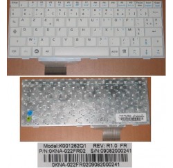 CLAVIER AZERTY ASUS EEEPC 900 901 - K001262Q1 - 0KNA-022FR02 - BLANC