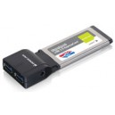 EXPRESSCARD IOGEAR USB 3.0 SuperSpeed - 2 ports USB3.0 - GEU302