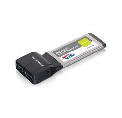 EXPRESSCARD IOGEAR USB 3.0 SuperSpeed - 2 ports USB3.0 - GEU302