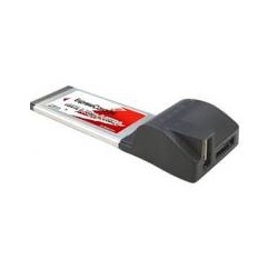 EXPRESSCARD LYCOM 1 Port USB2.0 + 1 Port ESATA II - EK-202