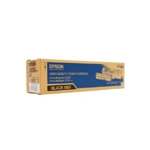 Toner Epson Noir  Aculaser CX16 CX16NF C1600 Haute capacité 2700 pages - C13S050557