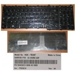 CLAVIER AZERTY NEUF TOSHIBA satellite C650, C650D, Pro C650D  - V000211450