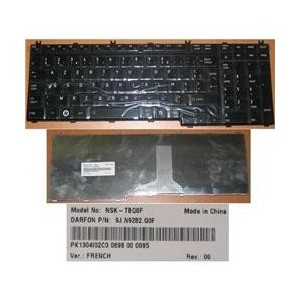 CLAVIER AZERTY NEUF TOSHIBA satellite C650, C650D, Pro C650D  - V000211450