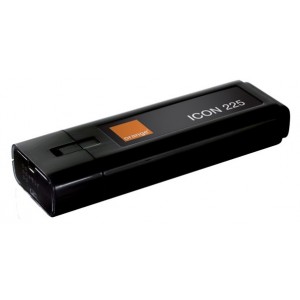 Clé USB Icon 225 Internet Haut Débit compatible EDGE/3G+ - orange - Occasion
